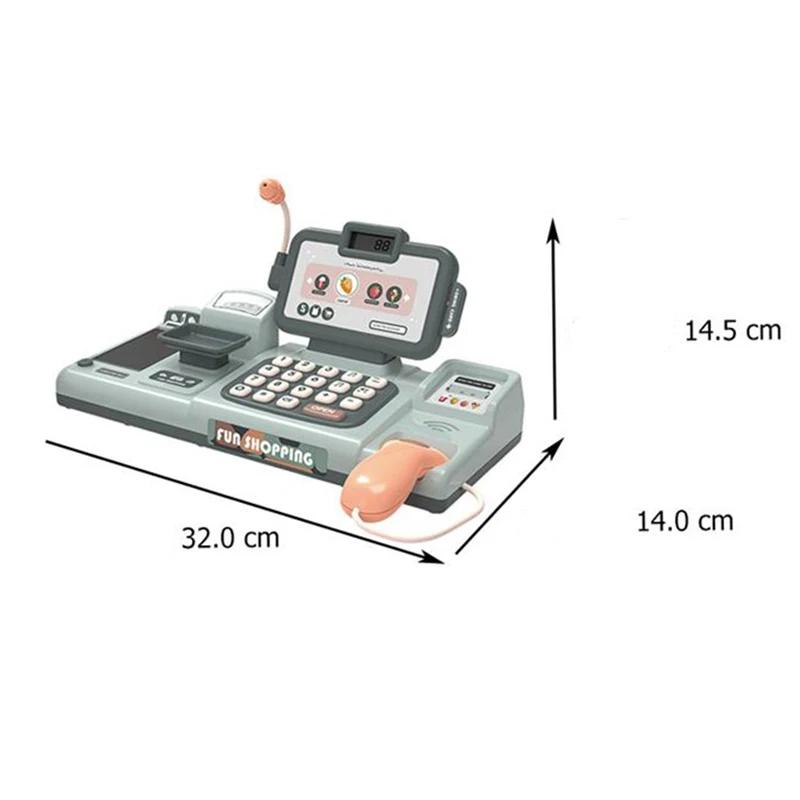Joellfuner Jouet Caisse Enregistreuse pour Enfants - Inclut 46 Accessoires (Vraie Calculatrice Joellfuner Jouet Caisse Enregistreuse pour Enfants - Inclut 46 Accessoires (Vraie Calculatrice